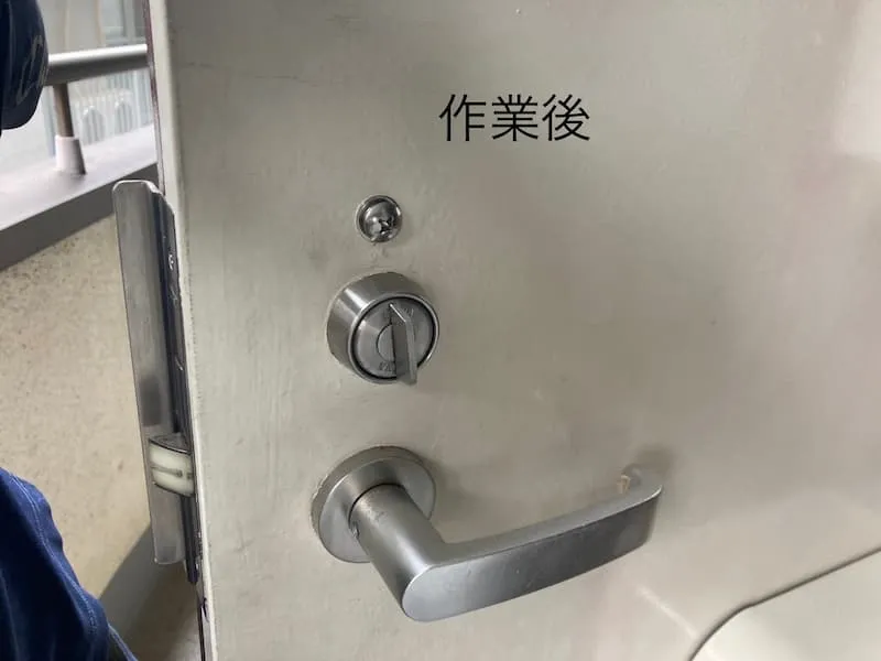ドアの開錠